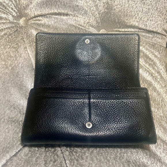 Michael Kors Black Leather Wallet - Picture 3 of 5